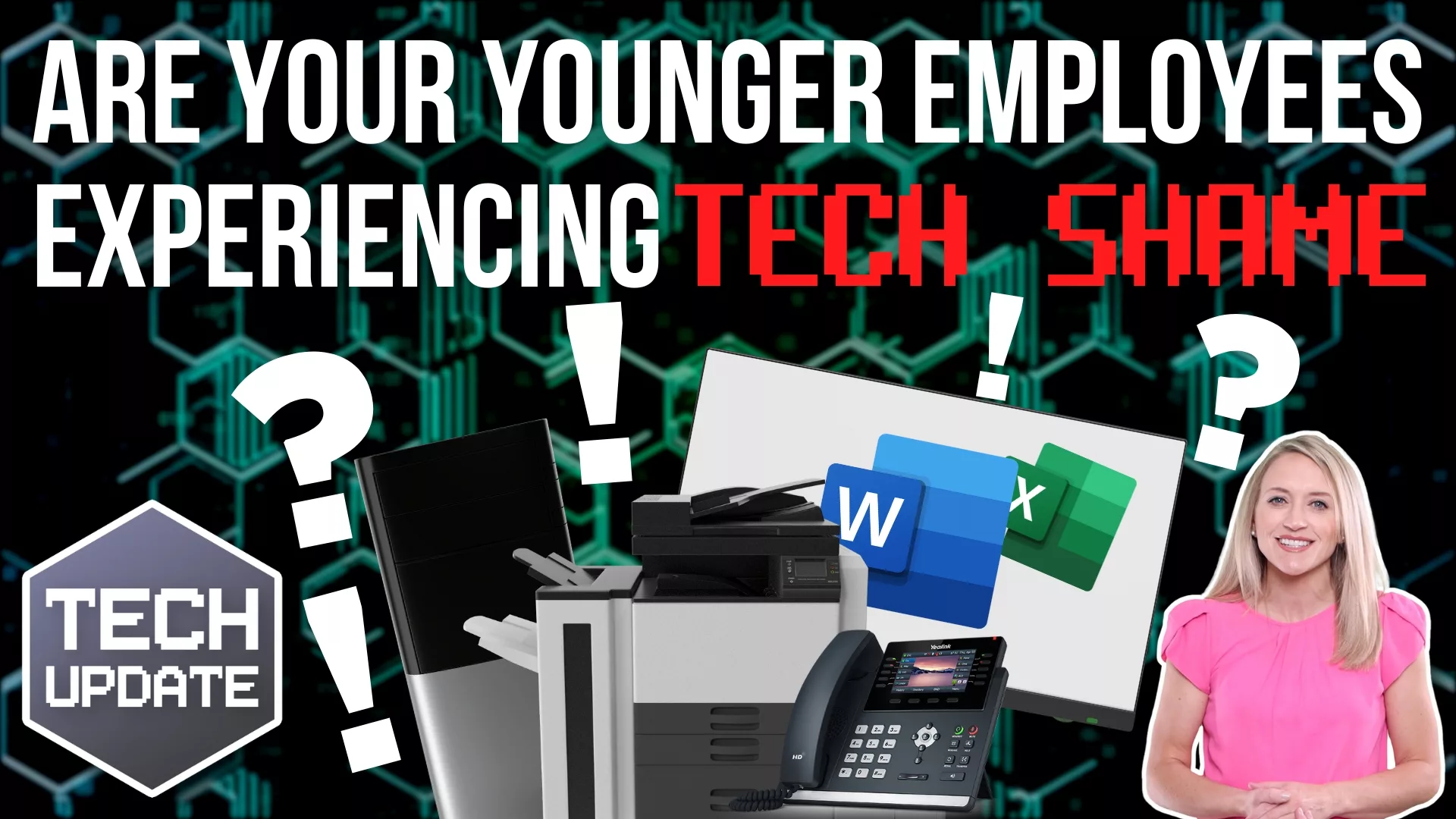 Are your younger employees experiencing tech shame? tech update.