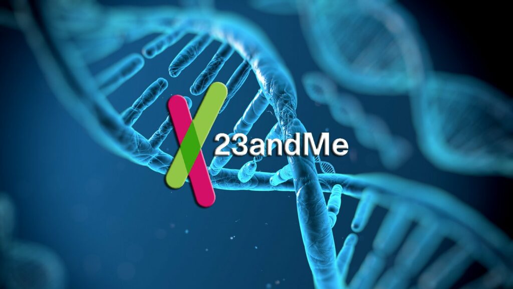 A logo featuring the word 2ndme with a DNA concept.