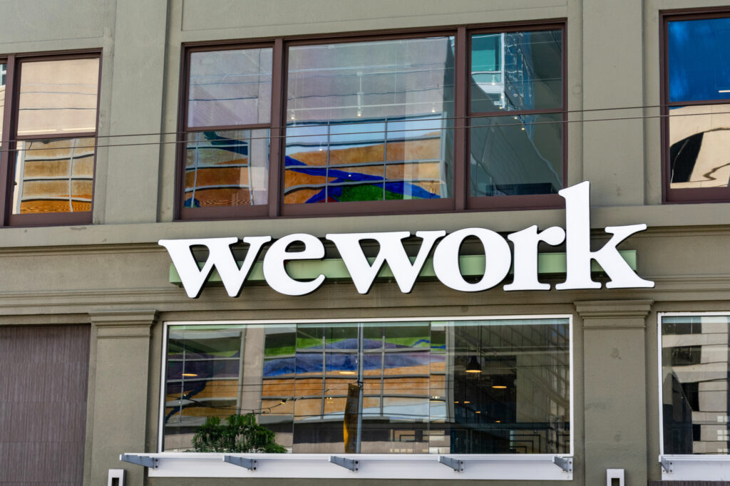 Wework provides a good example of coworking space it risks