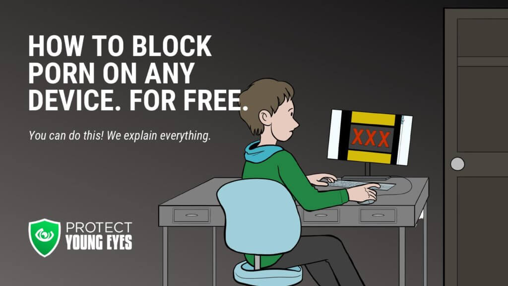 How to block porn on any device for free using network management.