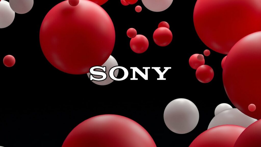 Red and white balloons with the word Sony on them at a devastating data breach.