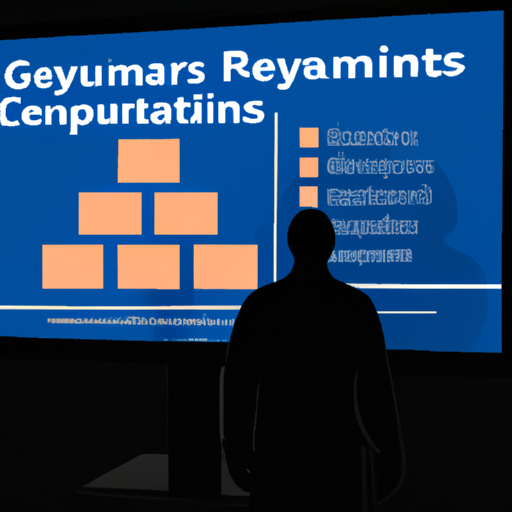 A man providing IT support troubleshoots network management and assists with cloud integration in front of a TV screen displaying "geymars reyamints.
