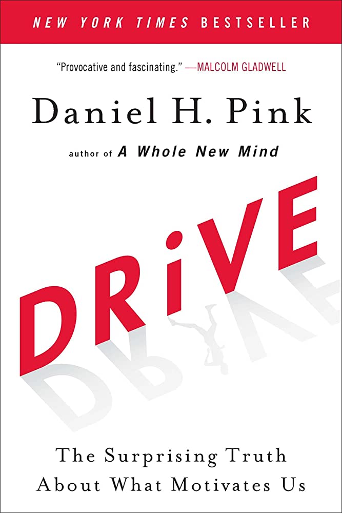 "Drive" by Daniel H. Pink explores the integration of cloud technology and network management, with a focus on enhancing cybersecurity solutions.