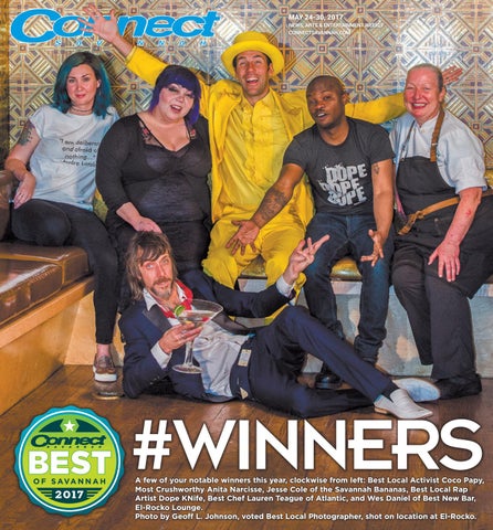 A group of IT professionals posing on the cover of connect magazine.