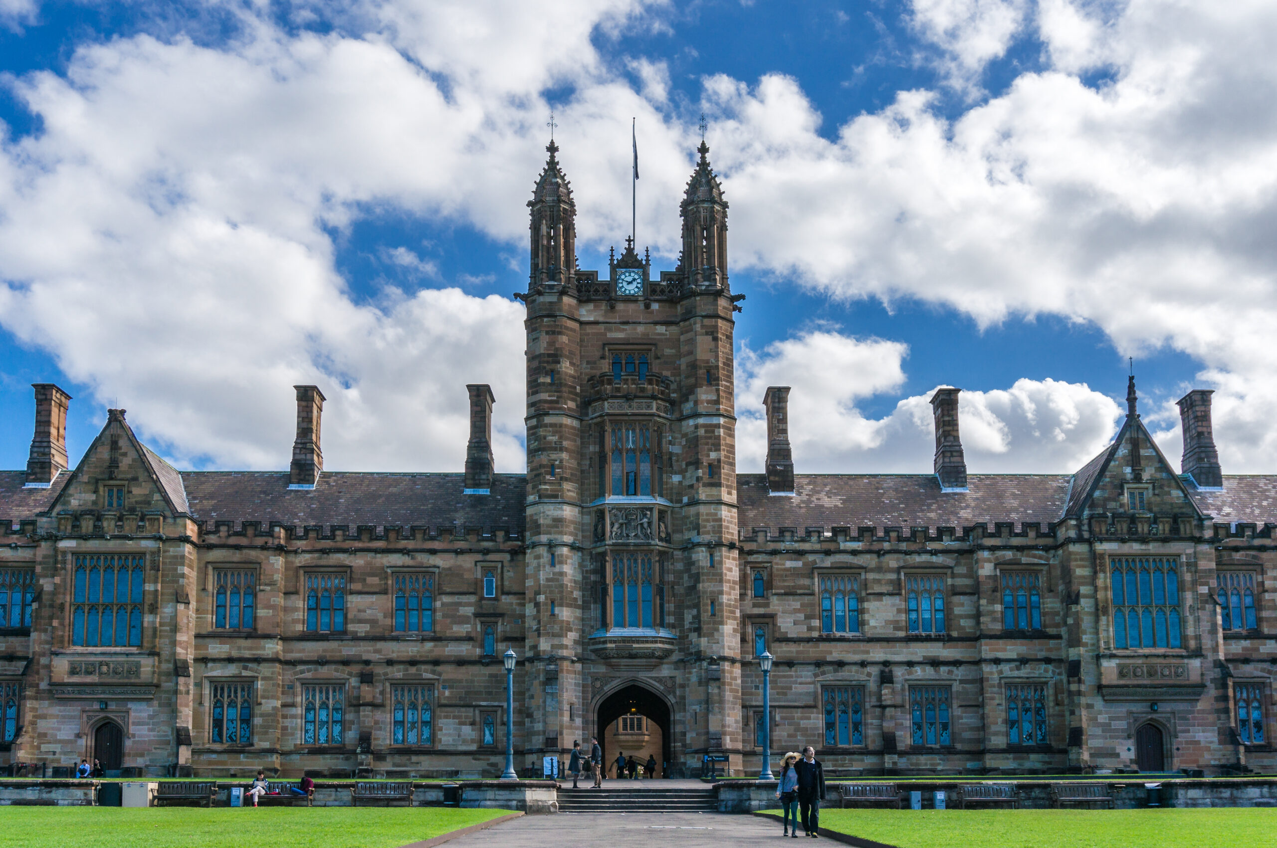Front entrance of University Of Sydney